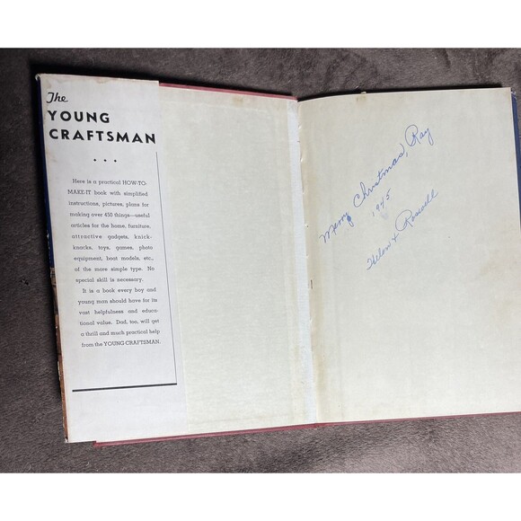 The YOUNG CRAFTSMAN 450+ Easy Projects, 1943 Popular Mechanics Illustrated - Picture 4 of 6